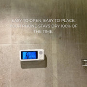 ShowerDock Water Resistant Phone Holder with Bluetooth Speaker